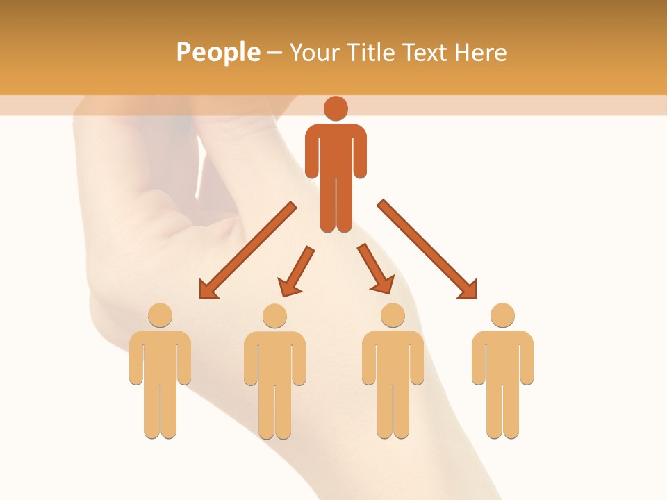 Fingernail Flower Nail PowerPoint Template