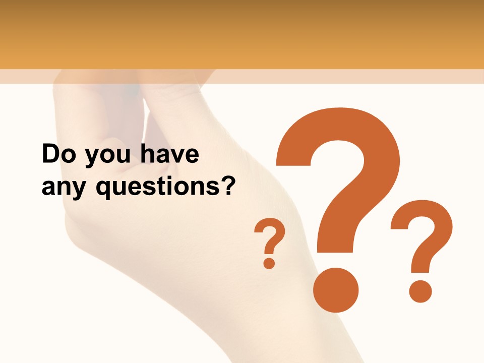 Fingernail Flower Nail PowerPoint Template