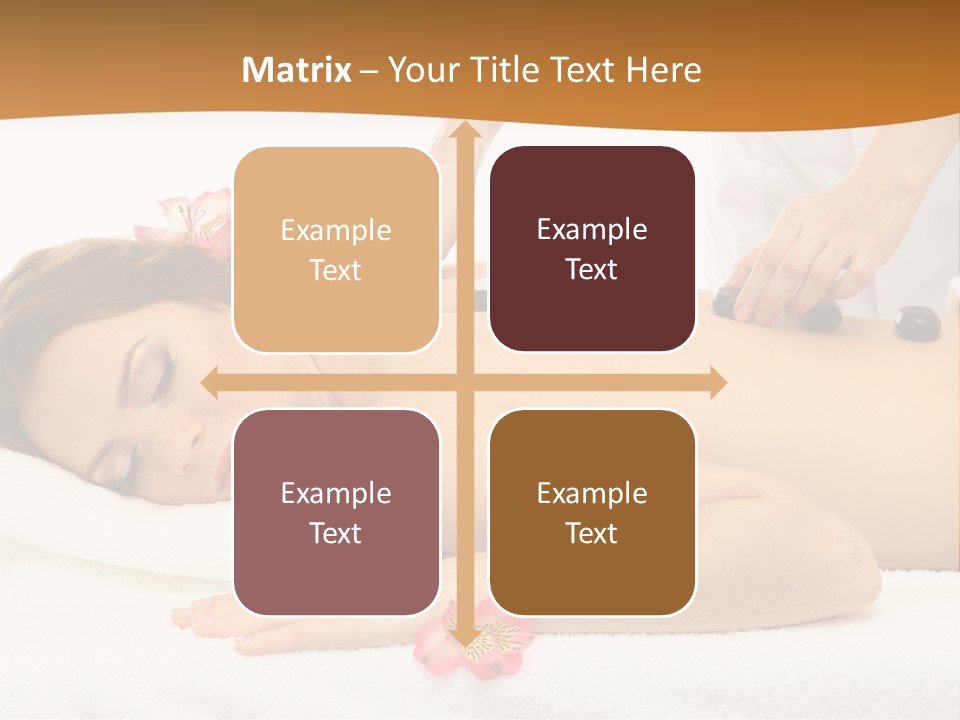 Flower Masseur Therapy PowerPoint Template
