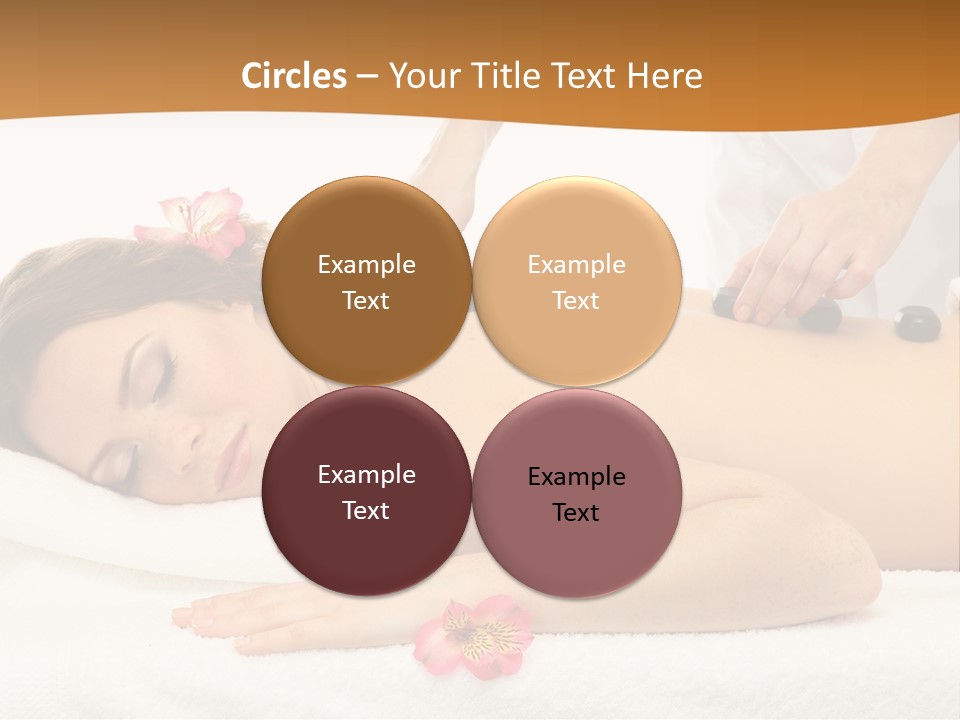 Flower Masseur Therapy PowerPoint Template