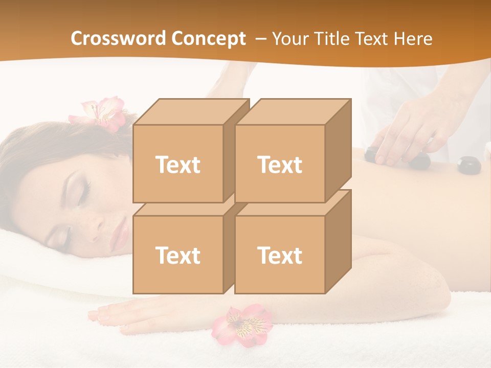Flower Masseur Therapy PowerPoint Template