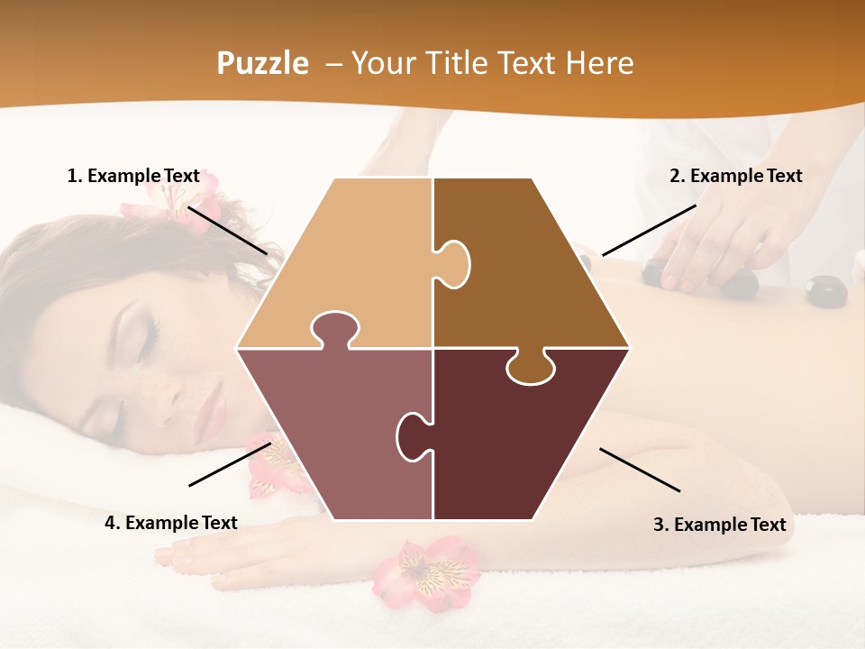 Flower Masseur Therapy PowerPoint Template