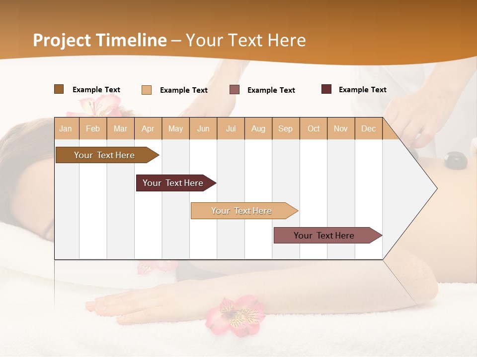 Flower Masseur Therapy PowerPoint Template