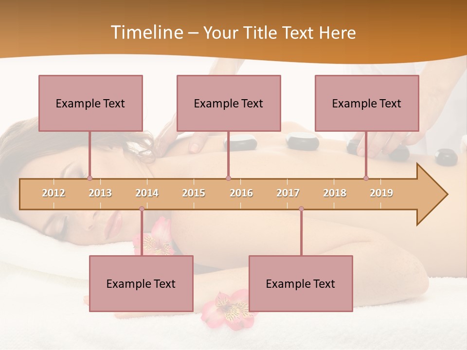 Flower Masseur Therapy PowerPoint Template