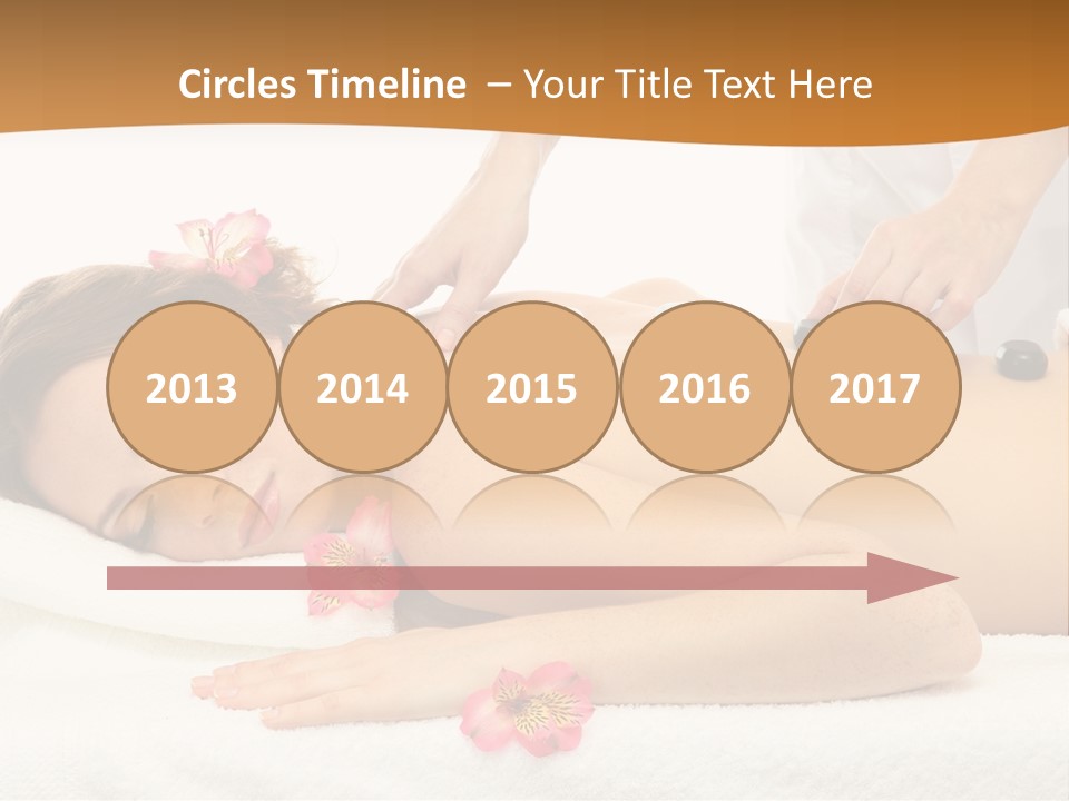 Flower Masseur Therapy PowerPoint Template