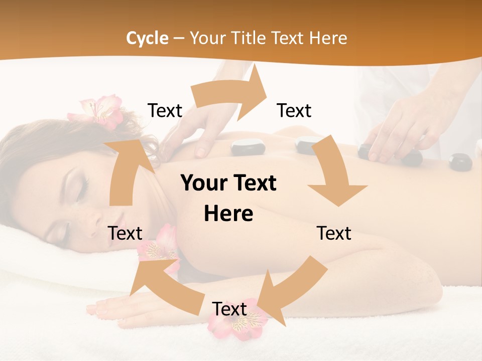 Flower Masseur Therapy PowerPoint Template
