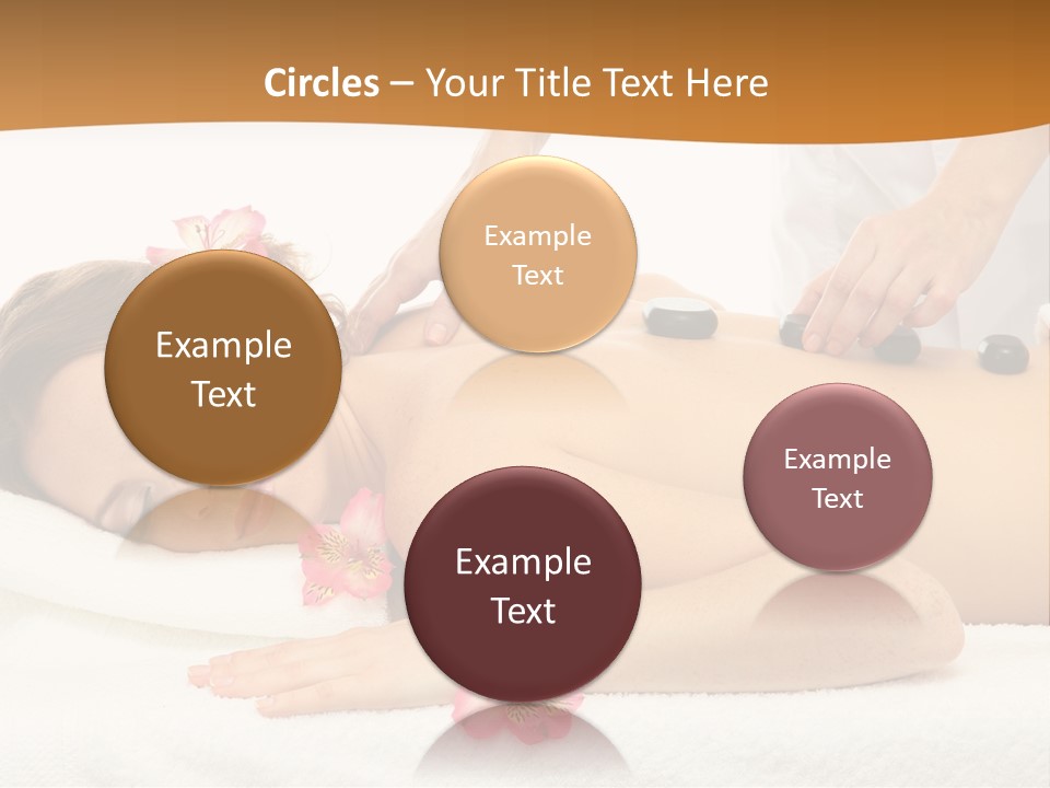 Flower Masseur Therapy PowerPoint Template