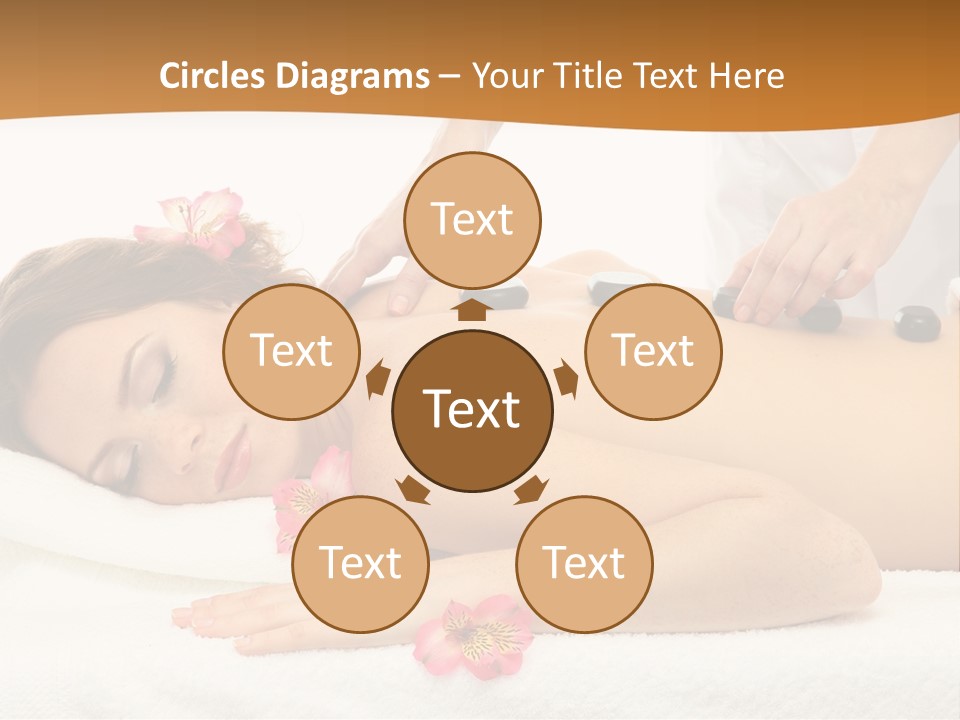 Flower Masseur Therapy PowerPoint Template