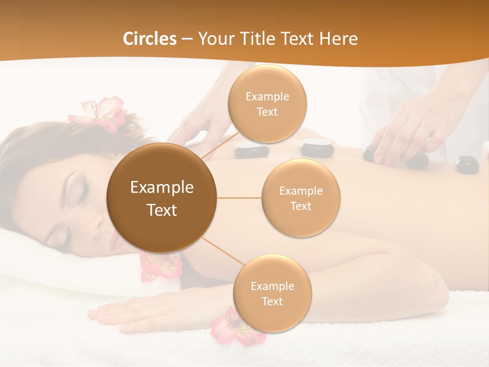 Flower Masseur Therapy PowerPoint Template