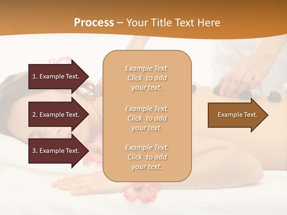 Flower Masseur Therapy PowerPoint Template