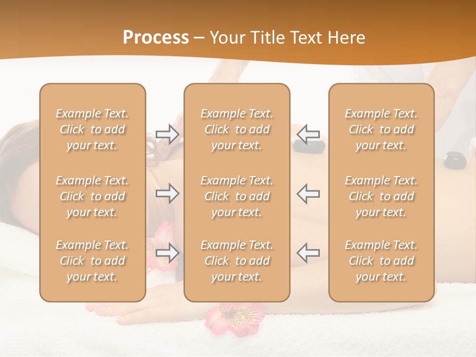 Flower Masseur Therapy PowerPoint Template