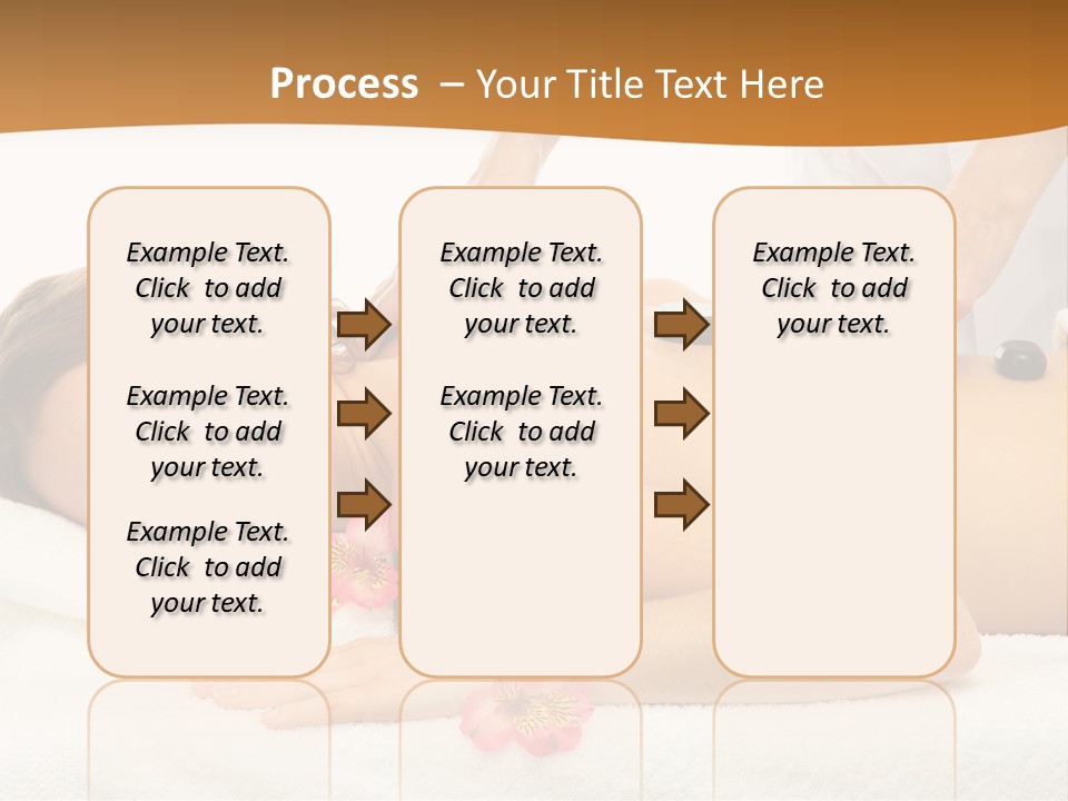 Flower Masseur Therapy PowerPoint Template