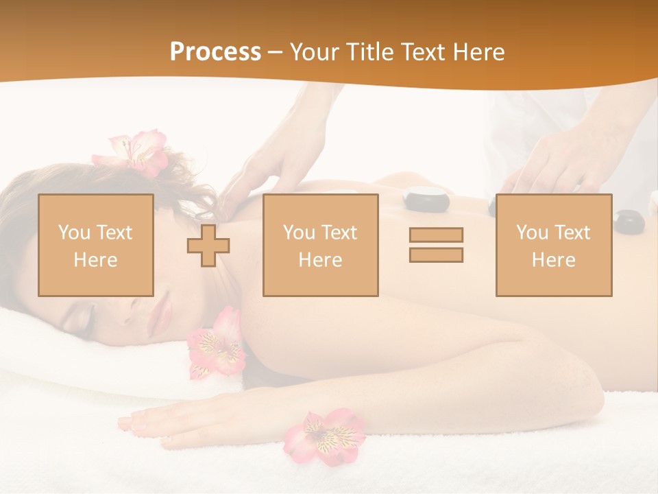 Flower Masseur Therapy PowerPoint Template