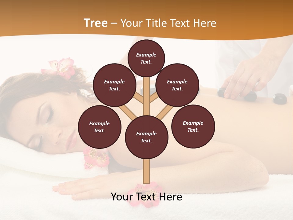 Flower Masseur Therapy PowerPoint Template