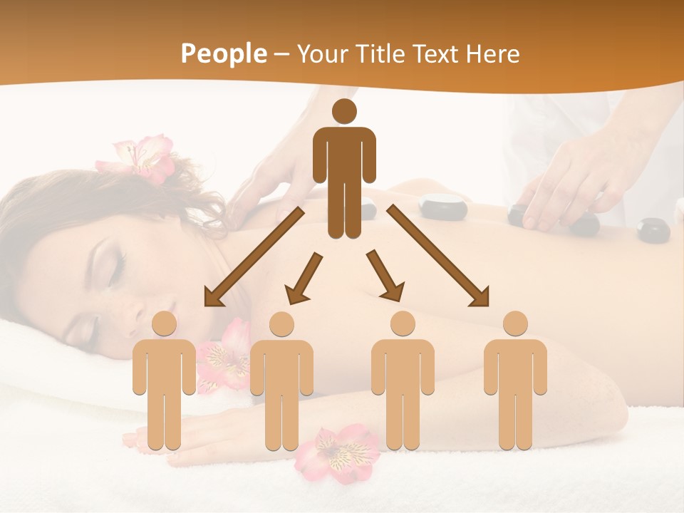 Flower Masseur Therapy PowerPoint Template