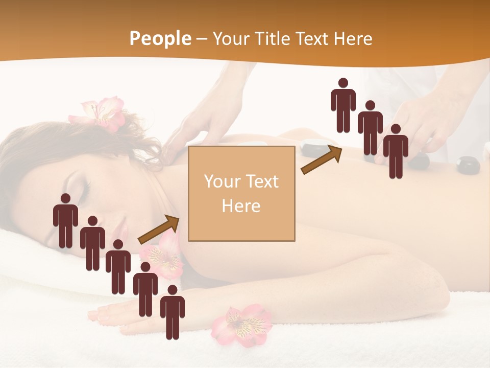 Flower Masseur Therapy PowerPoint Template