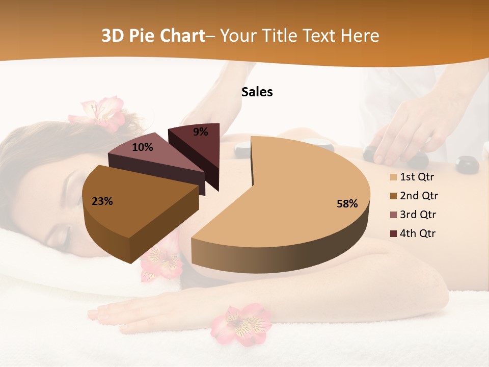 Flower Masseur Therapy PowerPoint Template