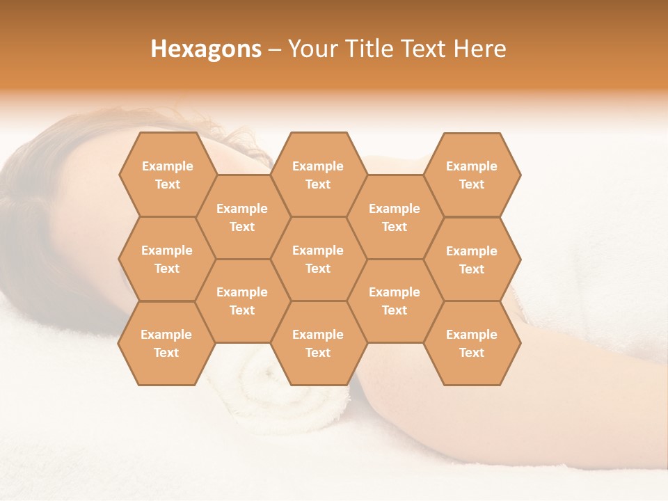 Massaging Relax Person PowerPoint Template