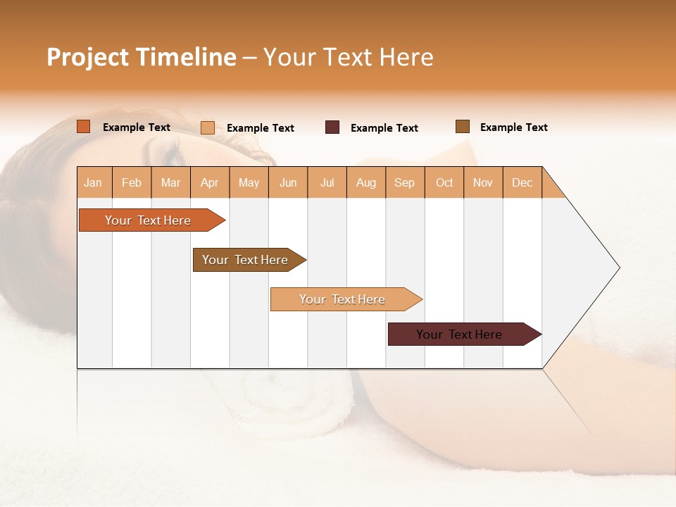 Massaging Relax Person PowerPoint Template