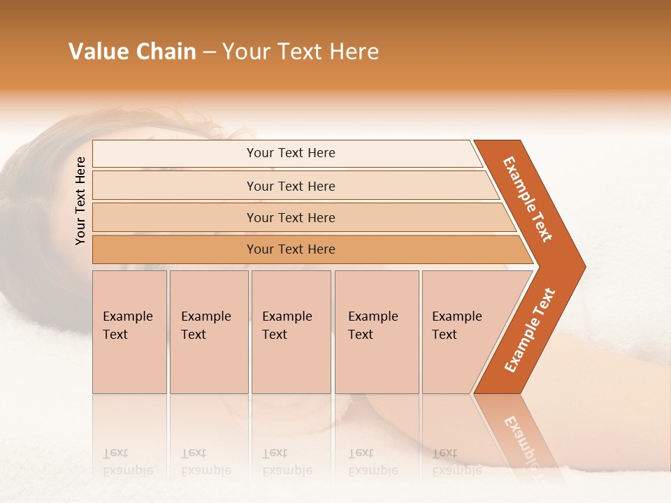 Massaging Relax Person PowerPoint Template