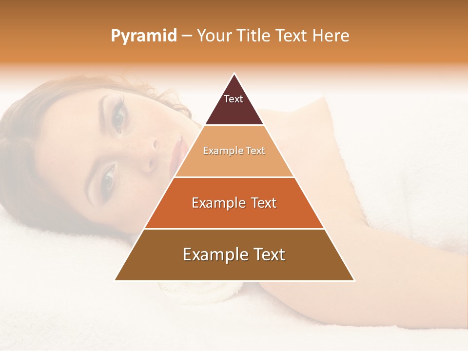 Massaging Relax Person PowerPoint Template