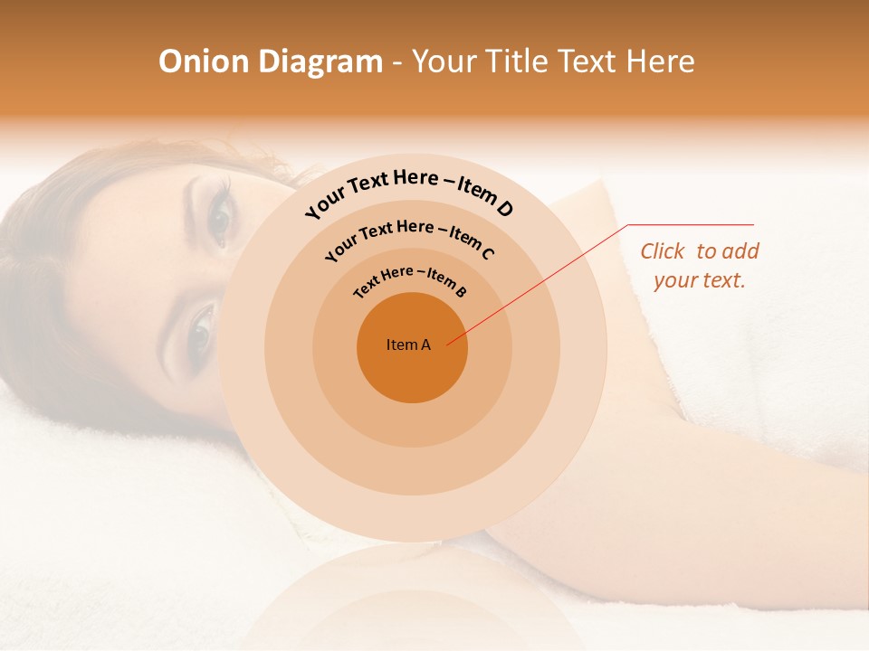 Massaging Relax Person PowerPoint Template