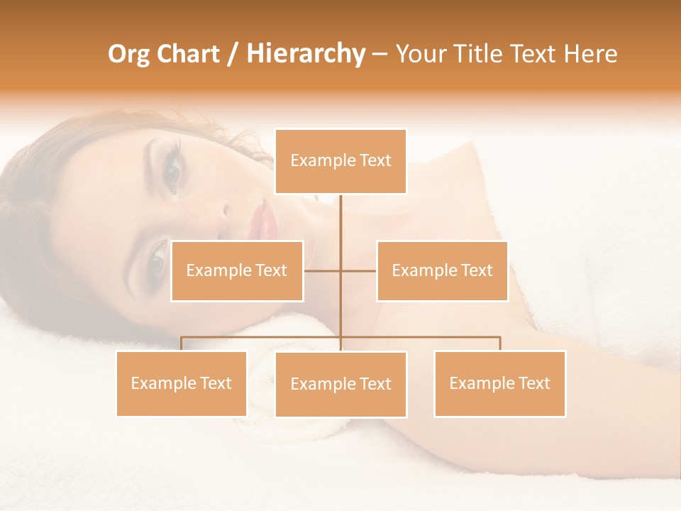 Massaging Relax Person PowerPoint Template