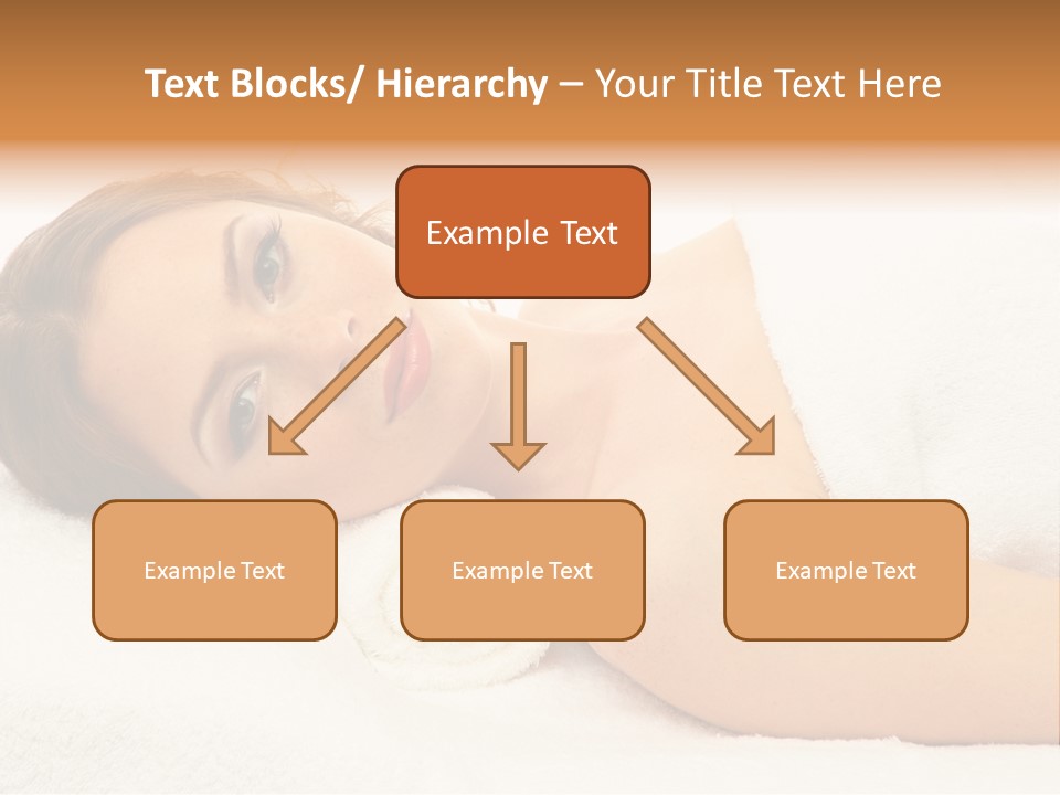 Massaging Relax Person PowerPoint Template