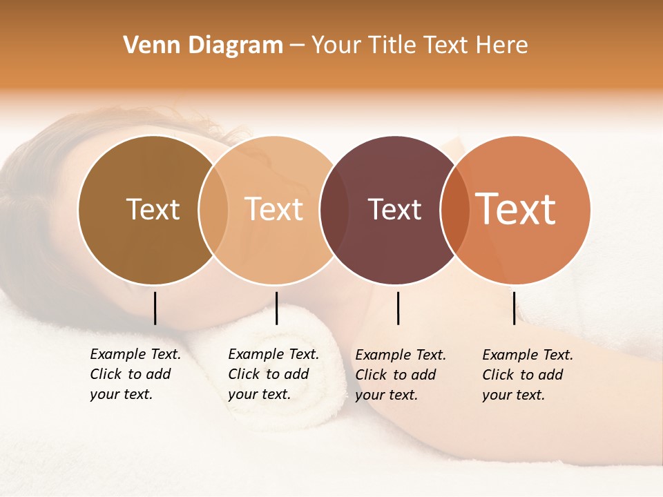 Massaging Relax Person PowerPoint Template