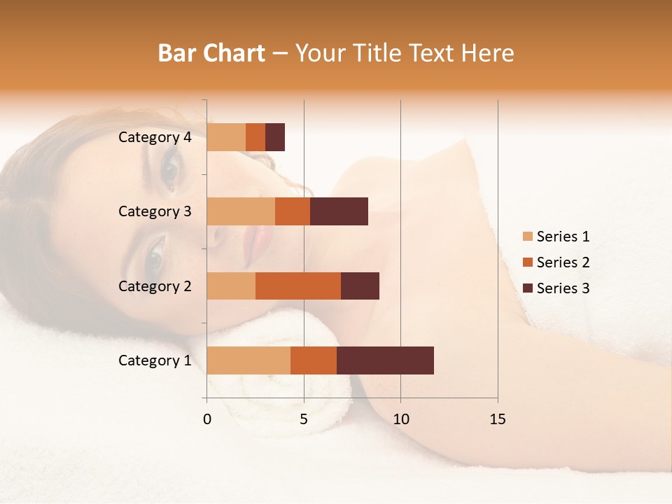Massaging Relax Person PowerPoint Template
