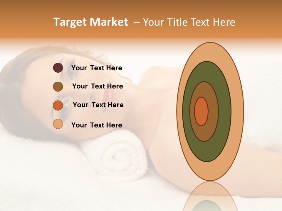 Massaging Relax Person PowerPoint Template