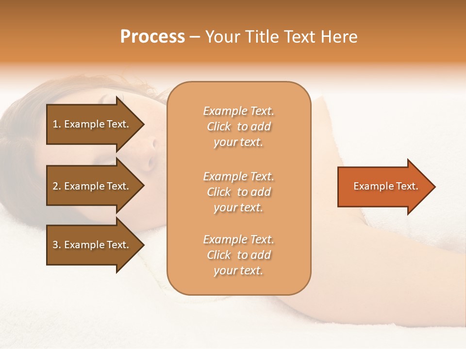 Massaging Relax Person PowerPoint Template