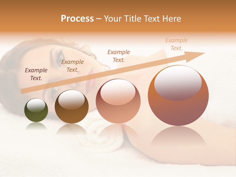 Massaging Relax Person PowerPoint Template