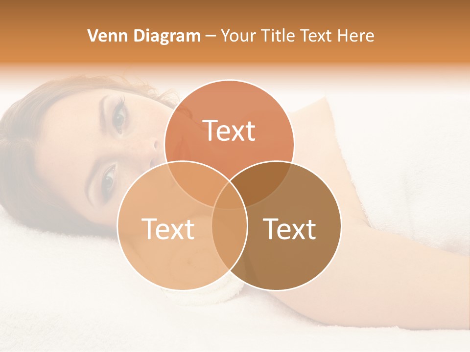 Massaging Relax Person PowerPoint Template