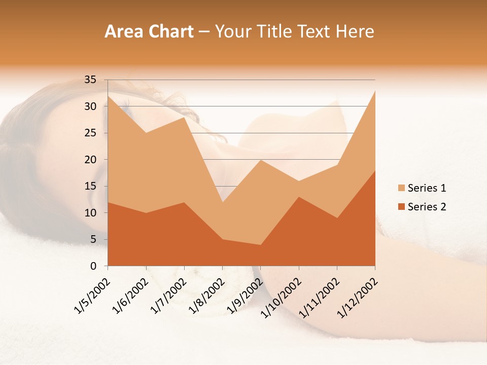Massaging Relax Person PowerPoint Template