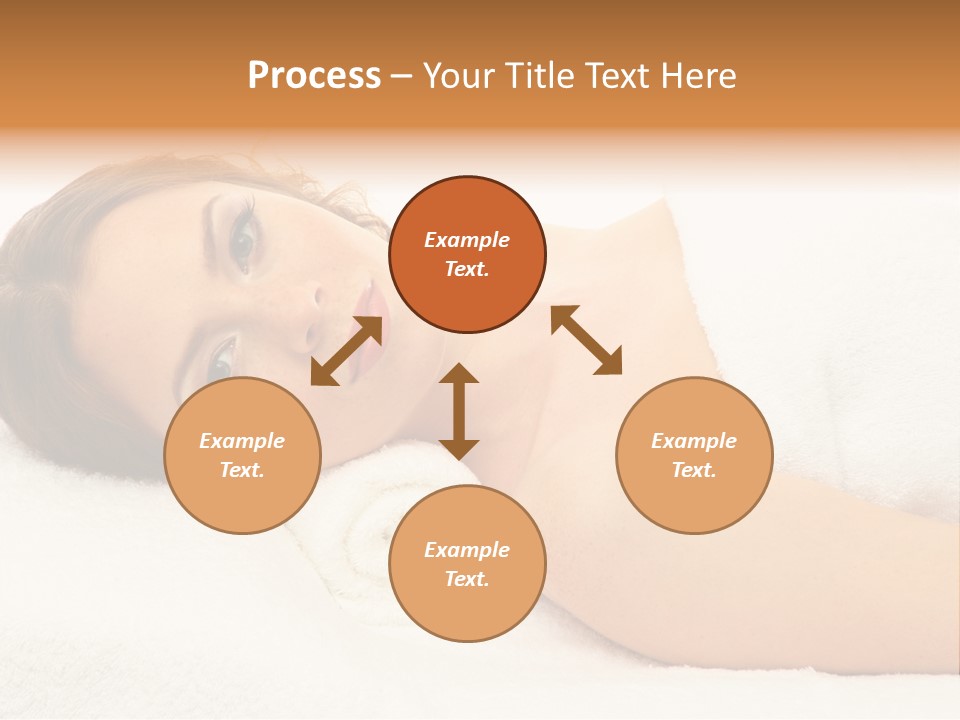 Massaging Relax Person PowerPoint Template