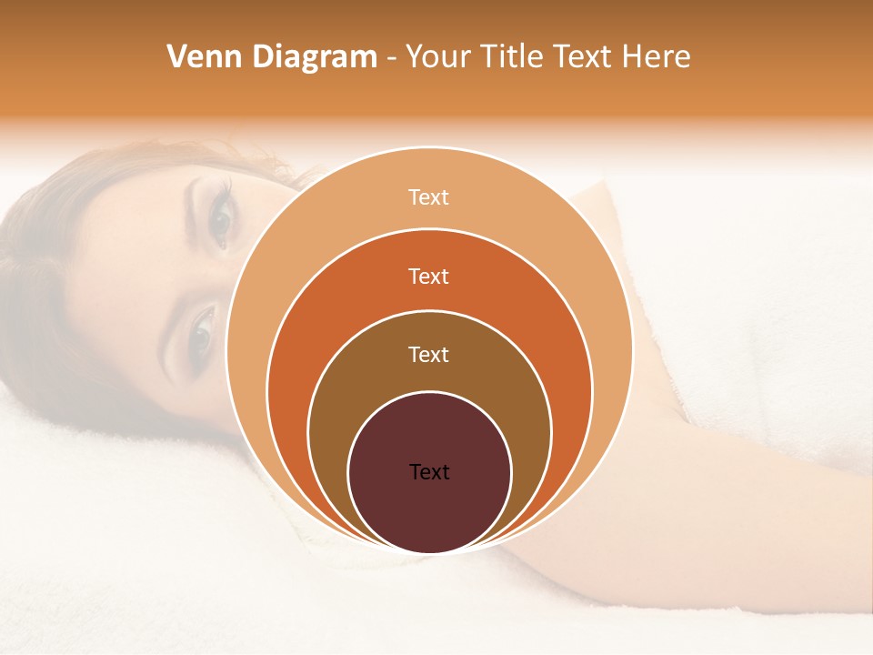 Massaging Relax Person PowerPoint Template