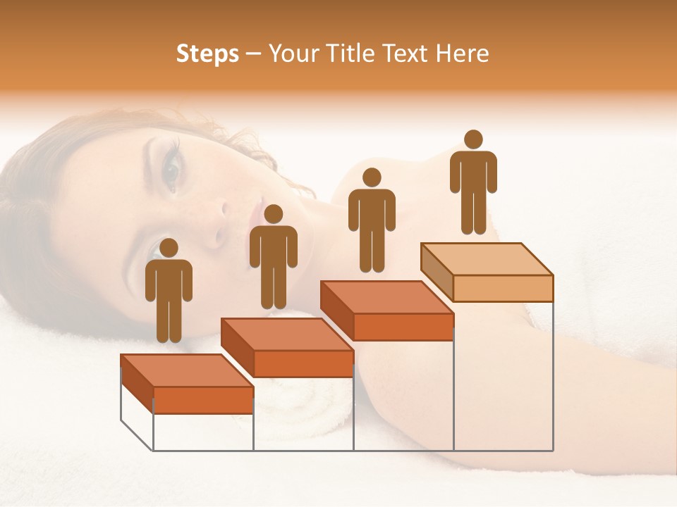 Massaging Relax Person PowerPoint Template