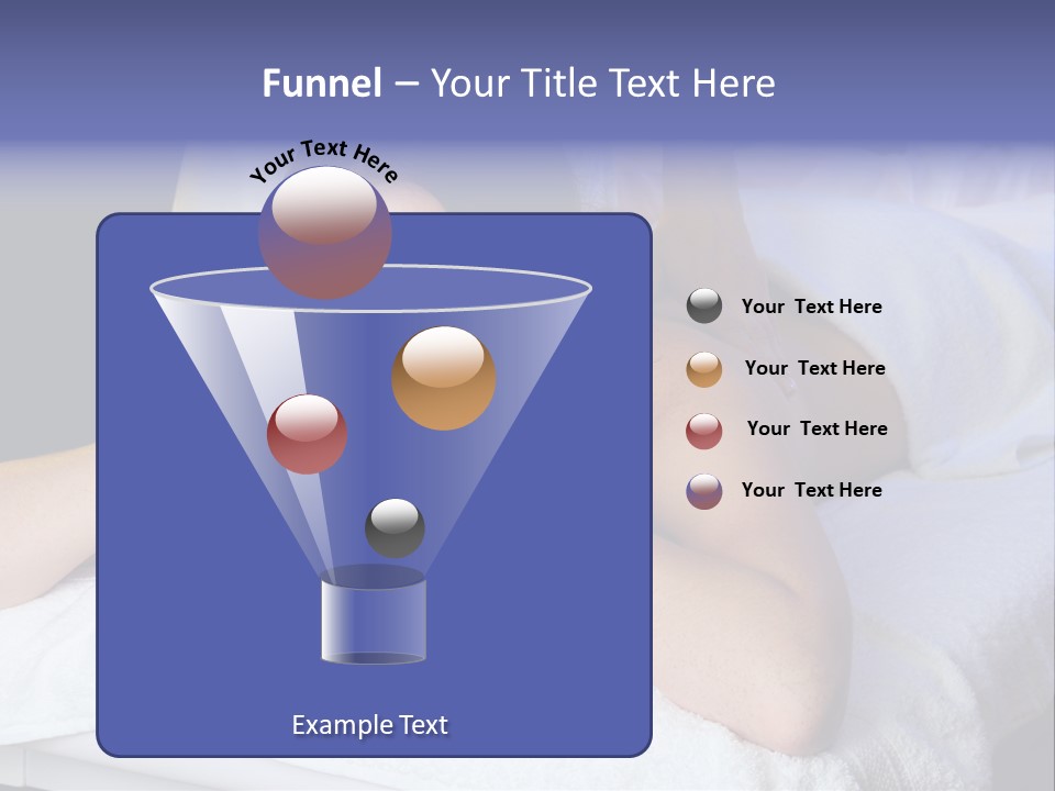 Lady Lying Getting PowerPoint Template