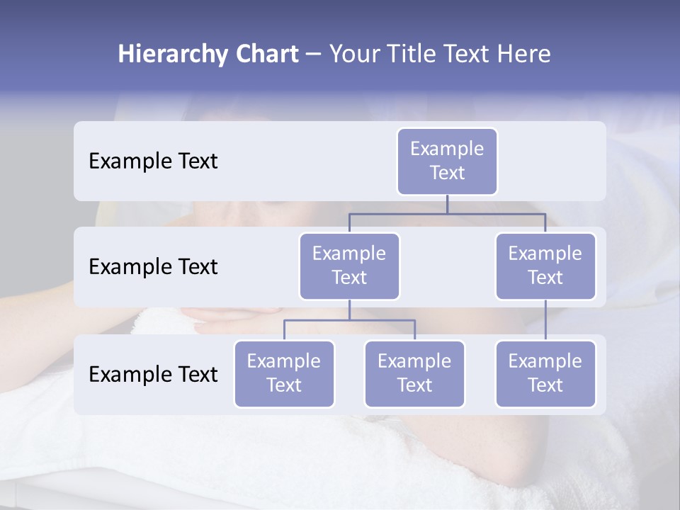Lady Lying Getting PowerPoint Template