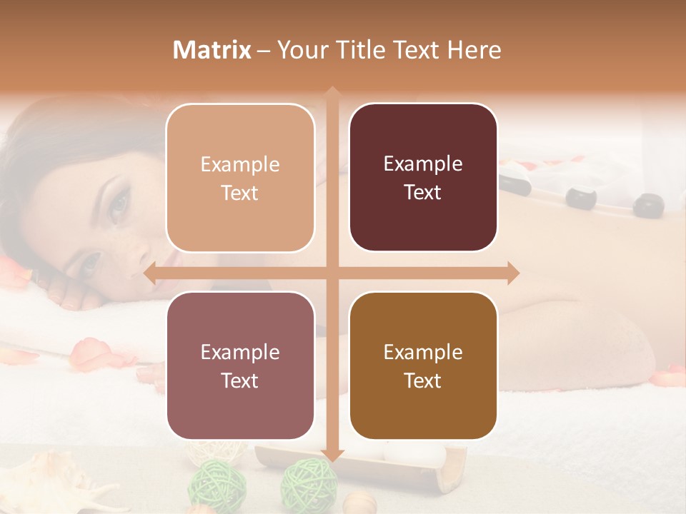 Care Pink Aroma PowerPoint Template