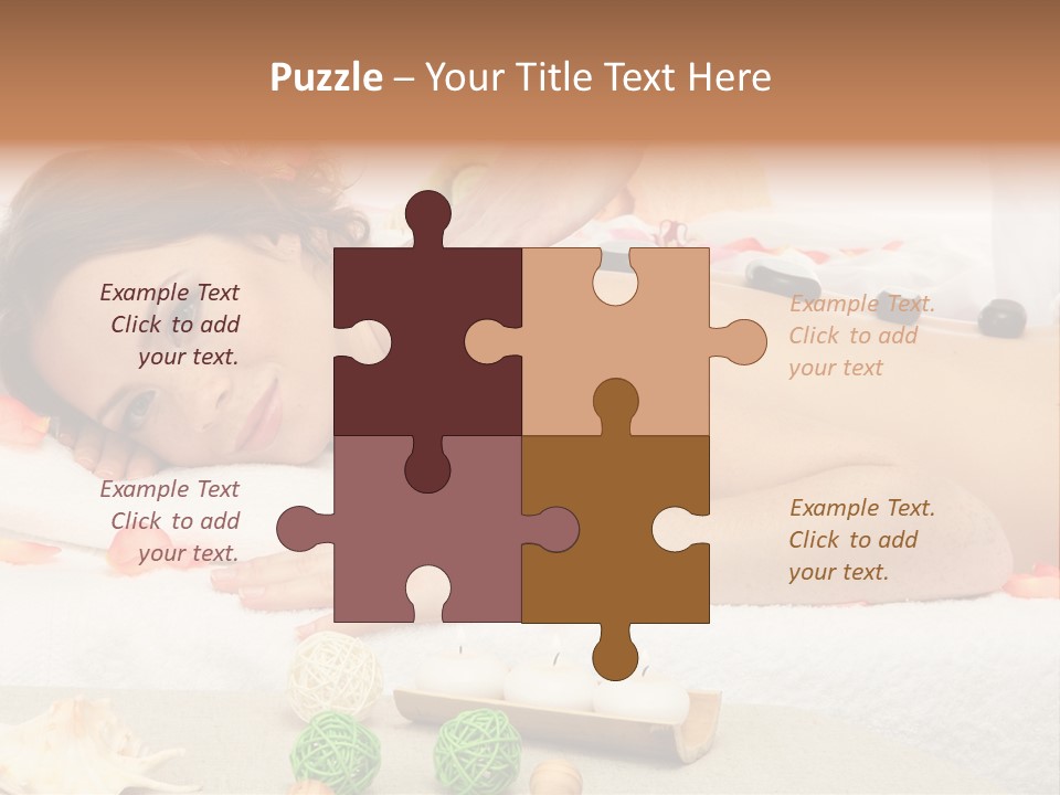 Care Pink Aroma PowerPoint Template