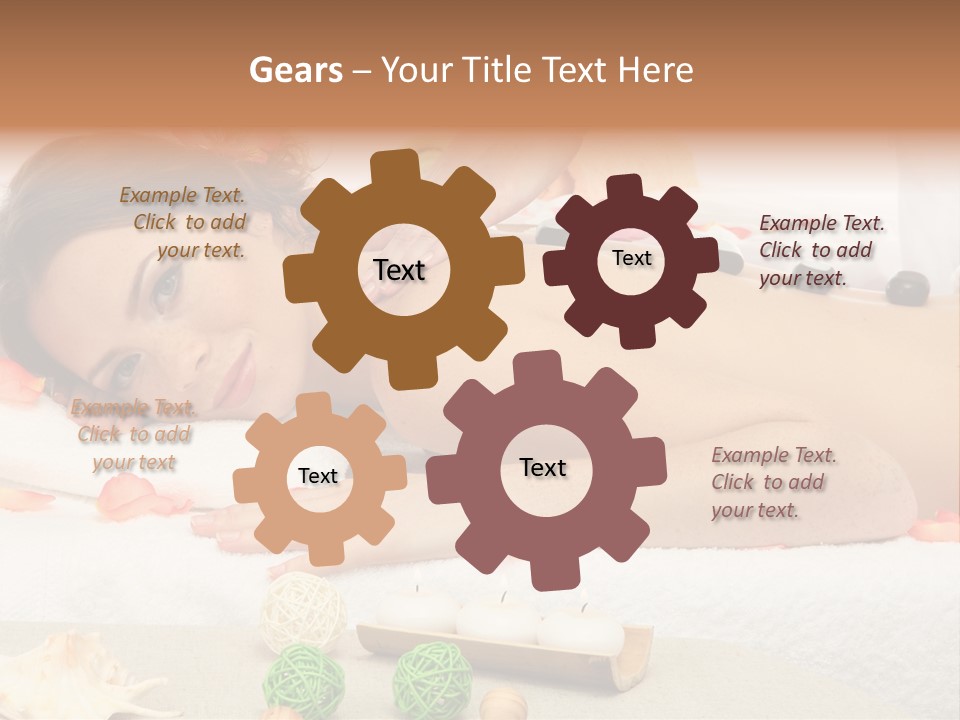 Care Pink Aroma PowerPoint Template