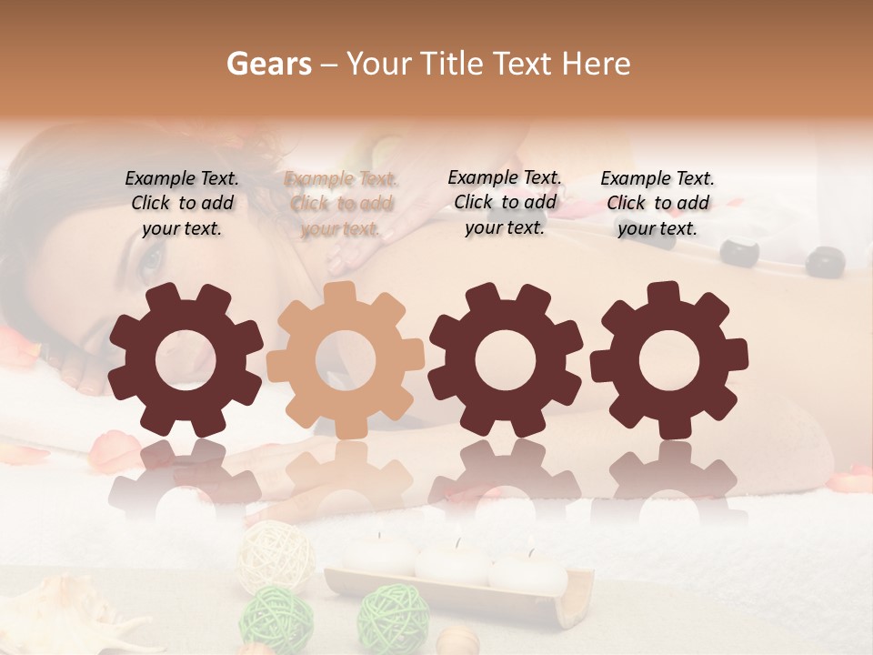 Care Pink Aroma PowerPoint Template