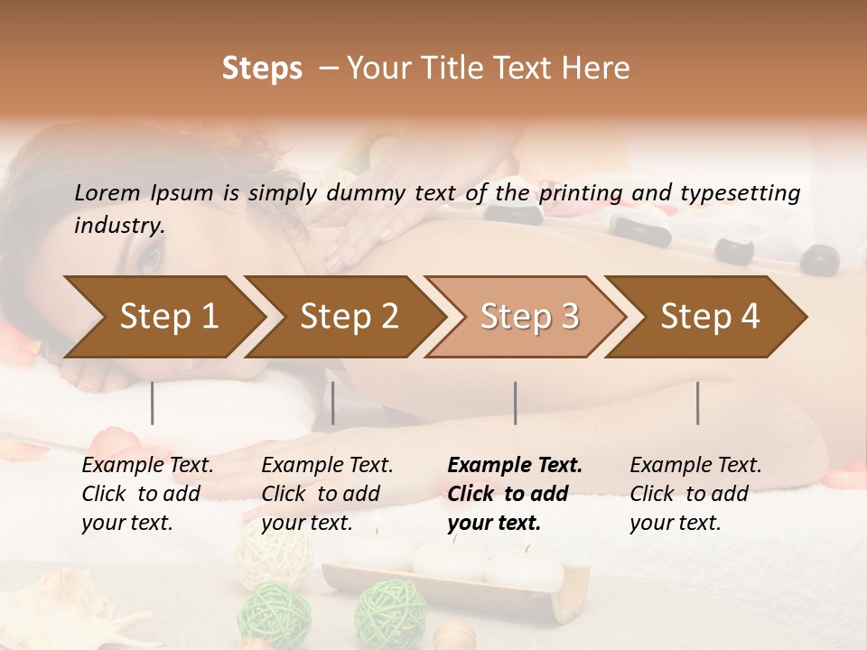 Care Pink Aroma PowerPoint Template