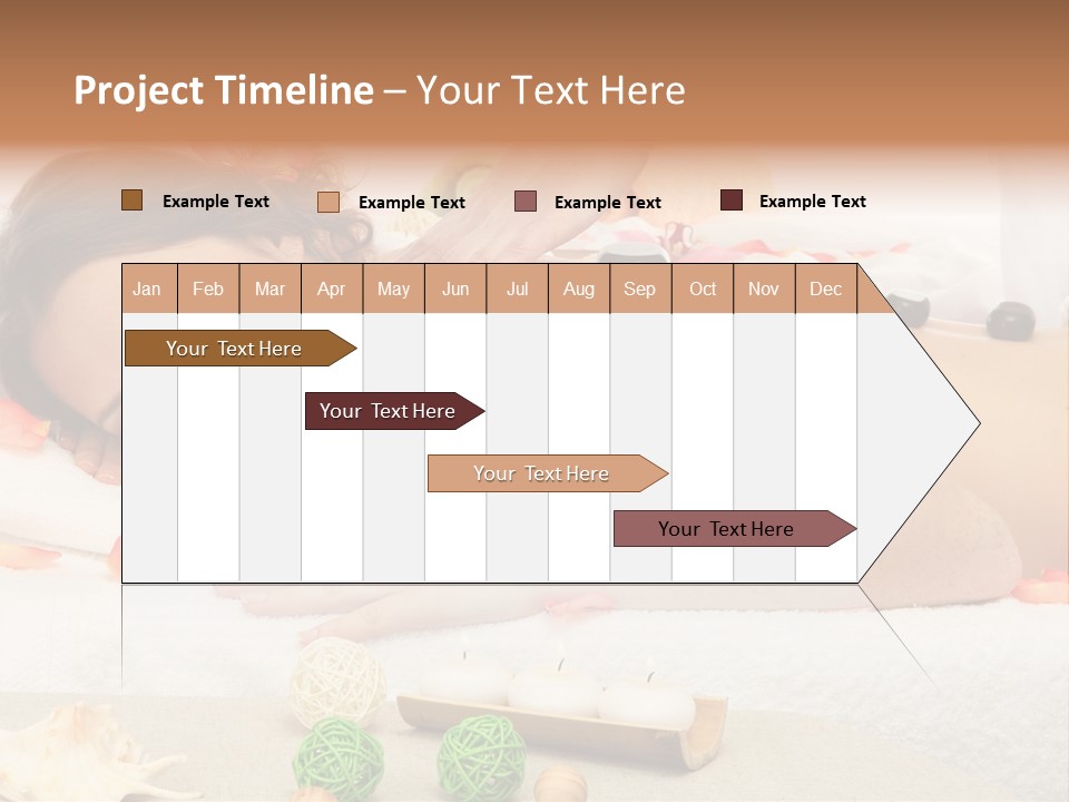 Care Pink Aroma PowerPoint Template