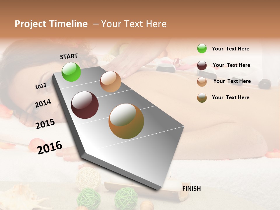 Care Pink Aroma PowerPoint Template