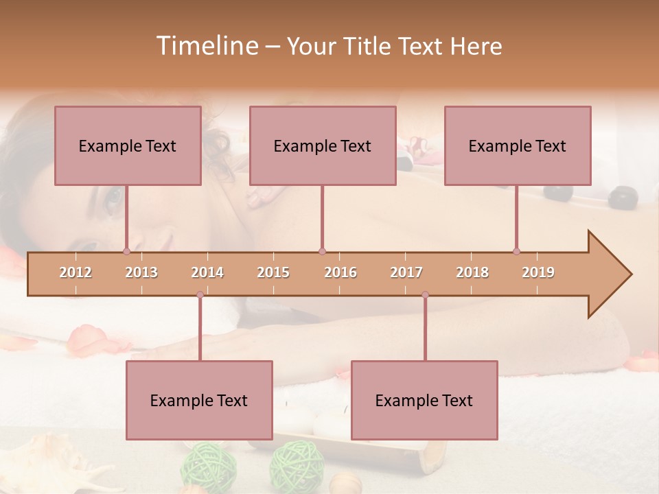 Care Pink Aroma PowerPoint Template