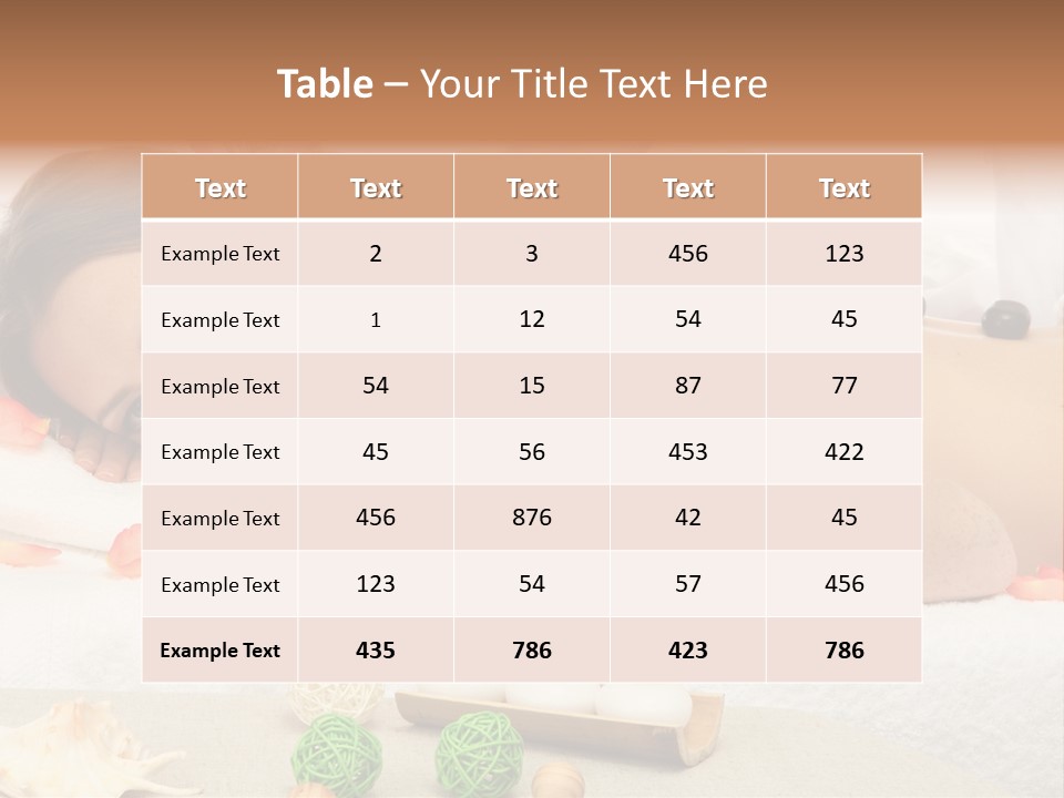 Care Pink Aroma PowerPoint Template