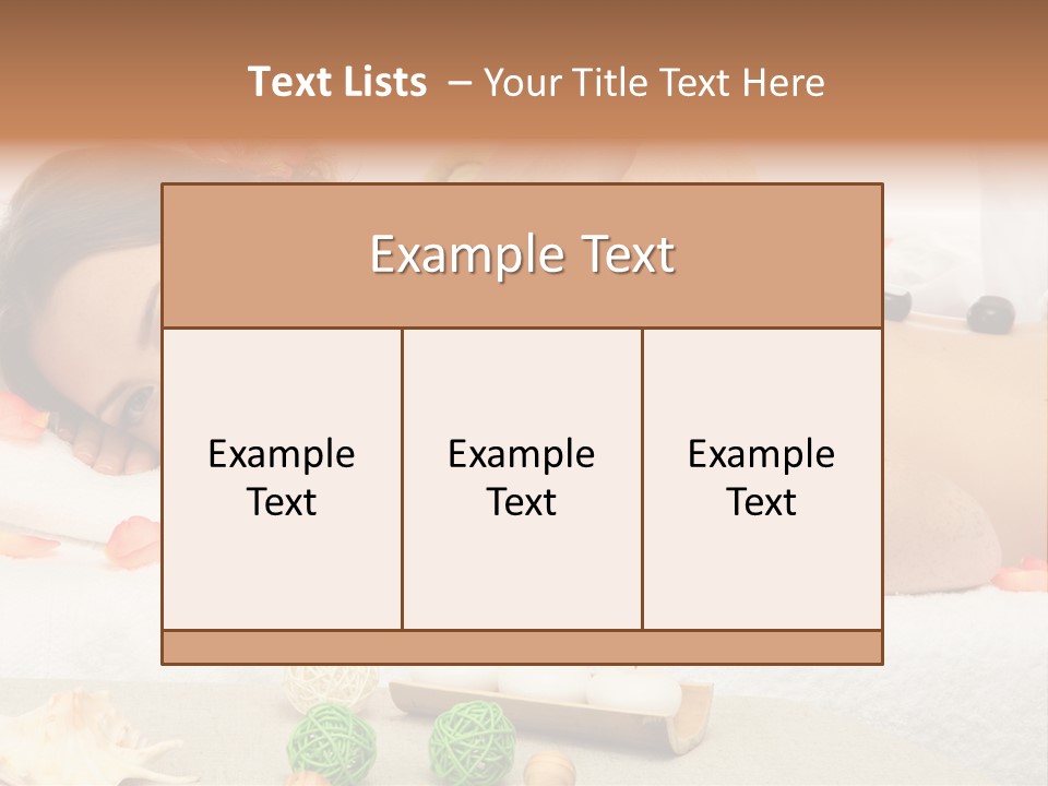 Care Pink Aroma PowerPoint Template